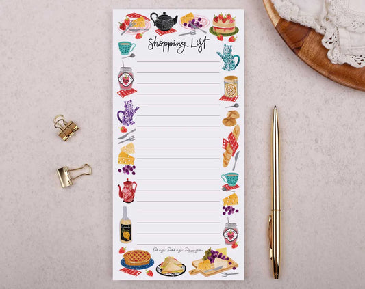 Picnic Food Shopping List Notepad