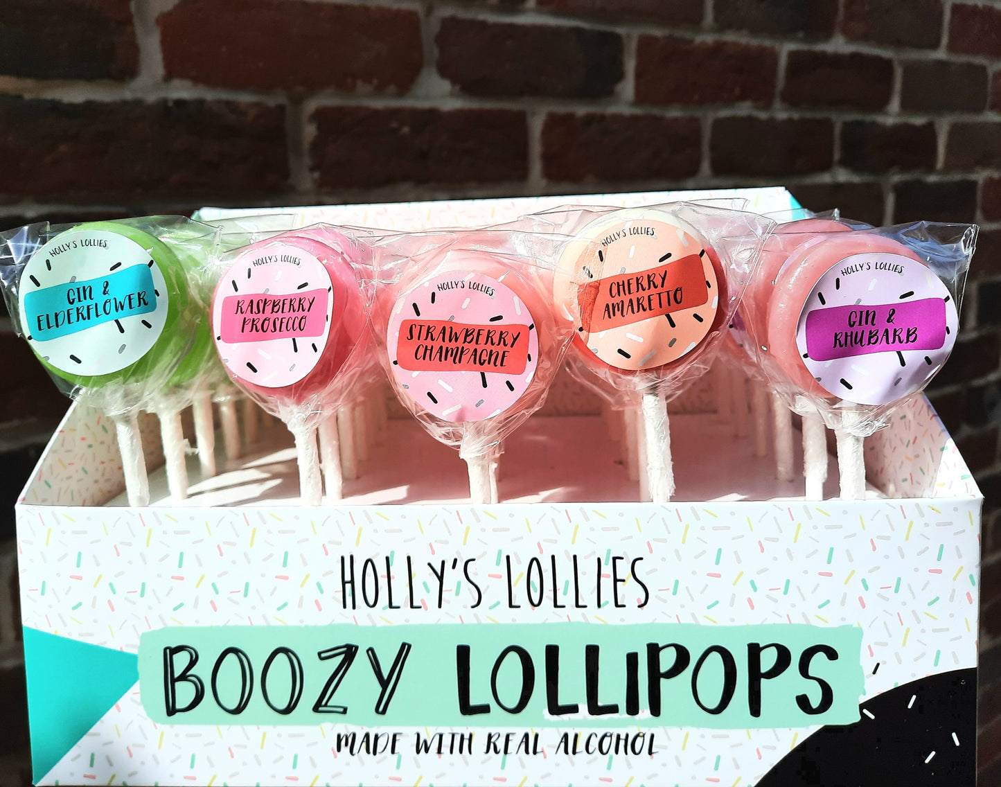 Boozy Lollypop With Real Alcohol