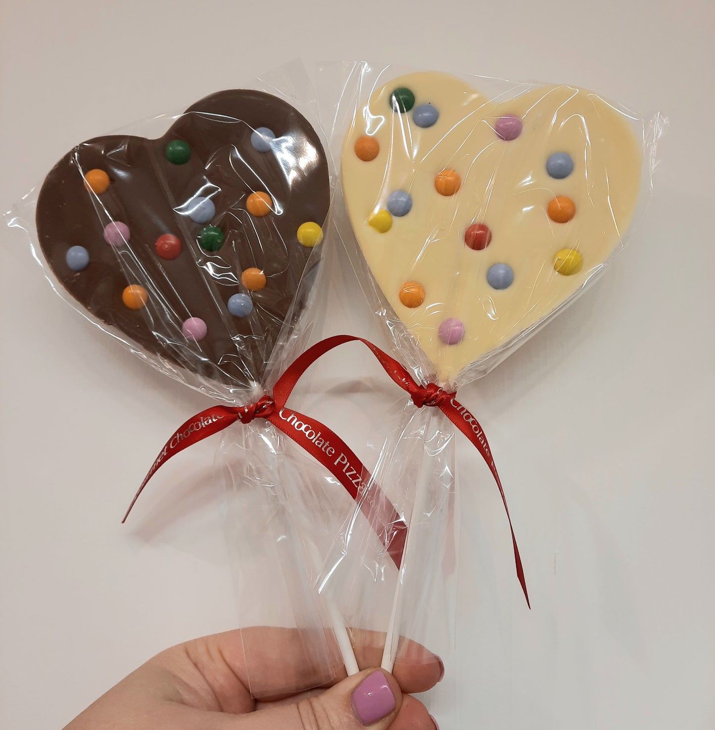 Chocolate Heart Lollipop