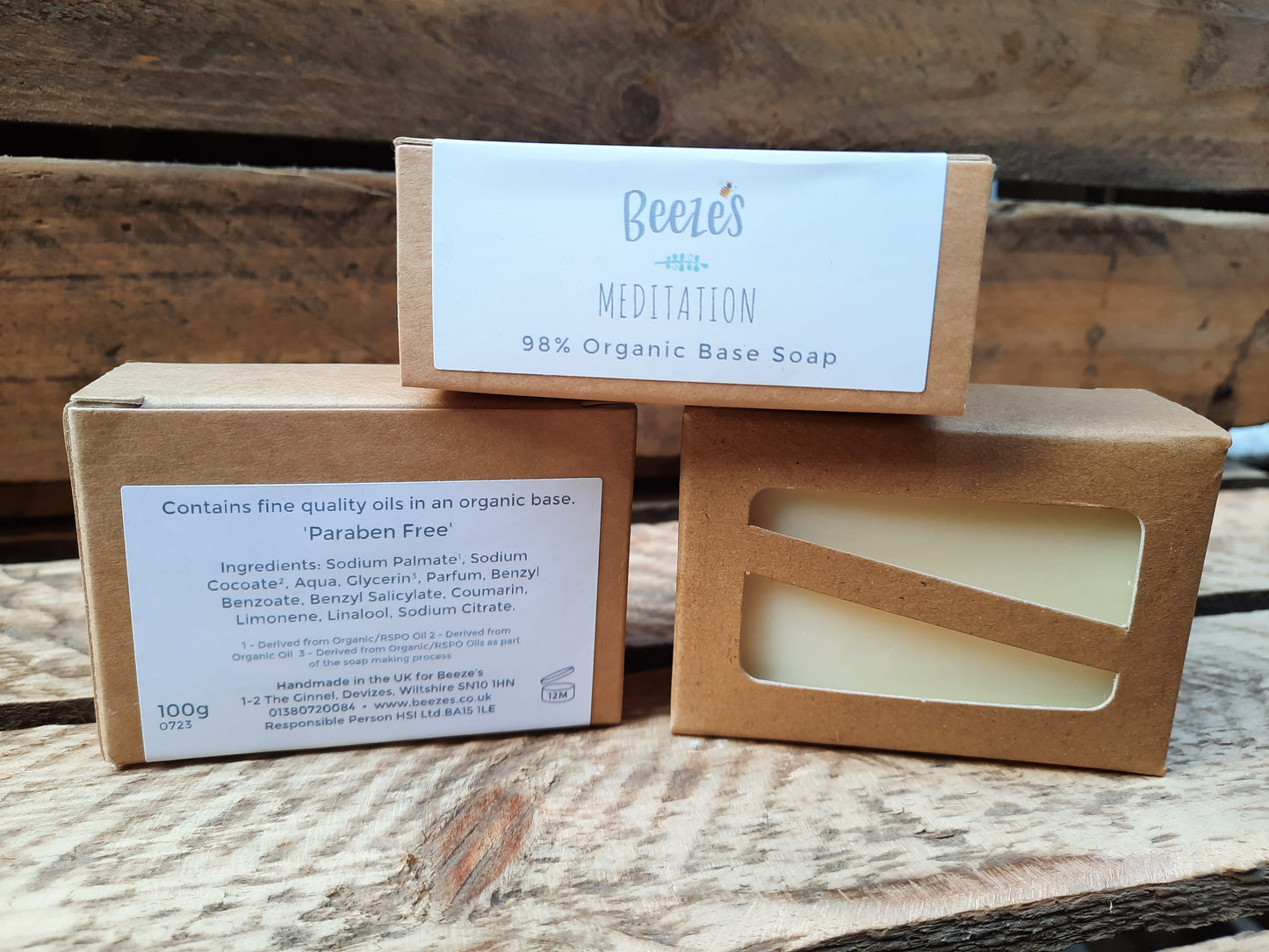 Organic Base Soap Bars - Scent Options Available