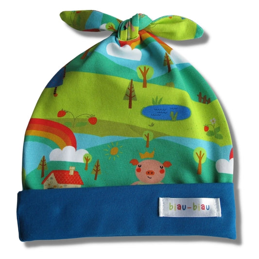 Rainbow Hills Organic Baby Hat