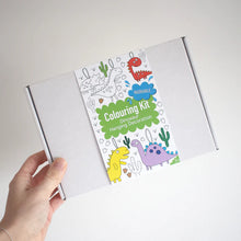 Load image into Gallery viewer, Dinosaur Washable Colouring Hanging Decoration Kit
