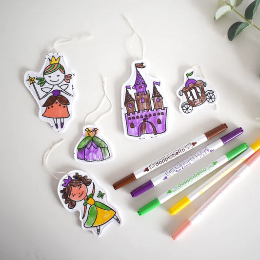 Fairy Washable Colouring Hanging Decoration Kit