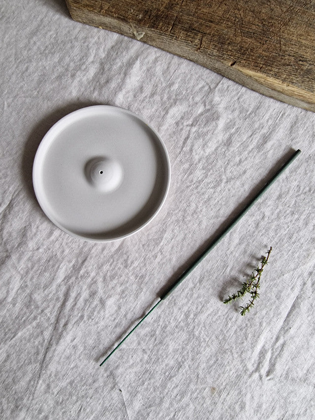 Ceramic Incense Plate - Colour Options Available