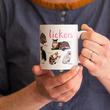 Load image into Gallery viewer, Lickers Ceramic Cat Mug
