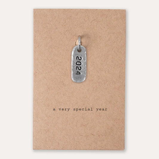 'A Very Special Year' Pewter Charm