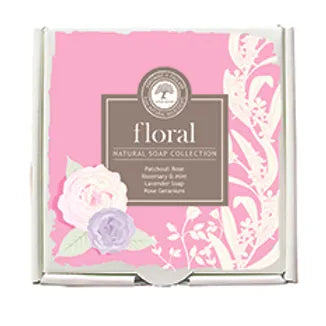 Floral Natural Soap Collection