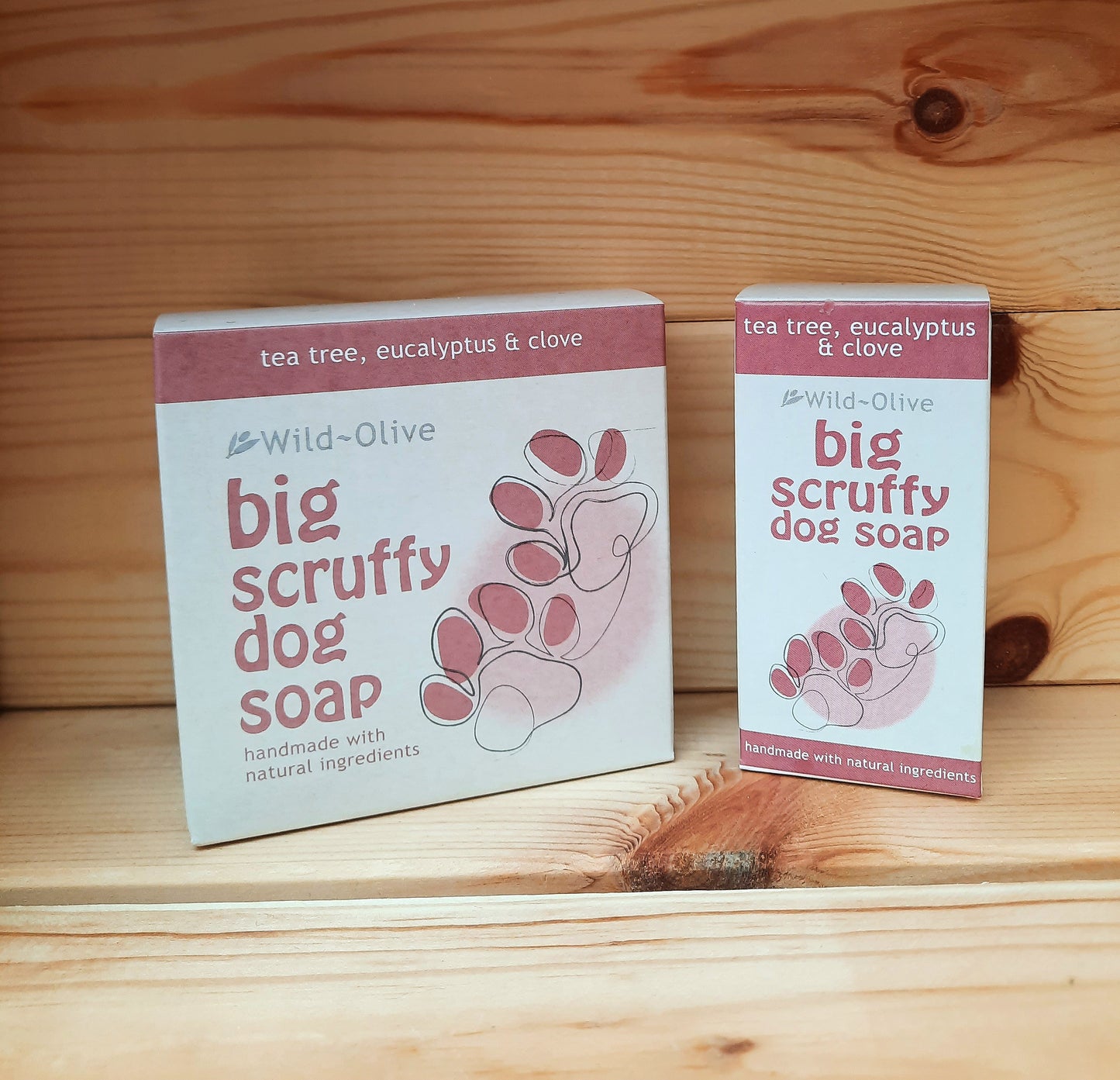 Big Scruffy Dog Soap Soap - 2 Size Options