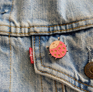 Ladybird Pin Badge