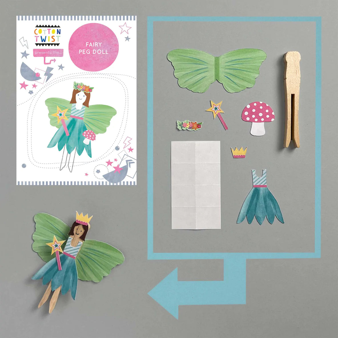 Make Your Own Fairy Peg Dolls