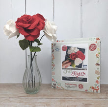 Load image into Gallery viewer, Felt Roses Craft Kit

