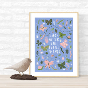 Look After The Little Things Bonbi Forest Print