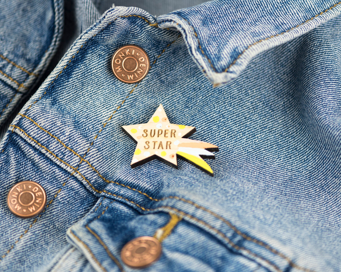 Superstar Pin Badge
