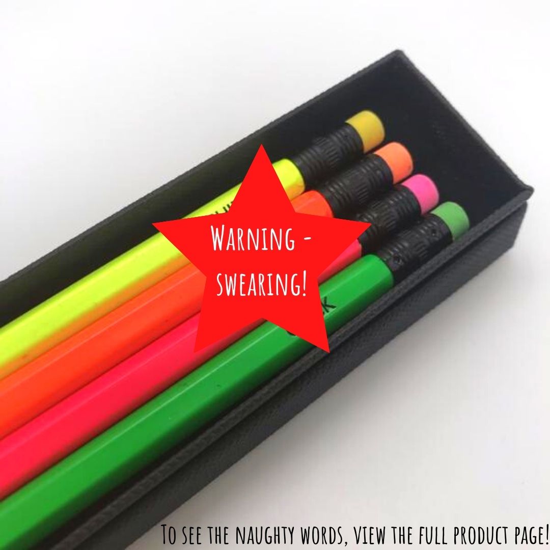 Sweary Pencil Set