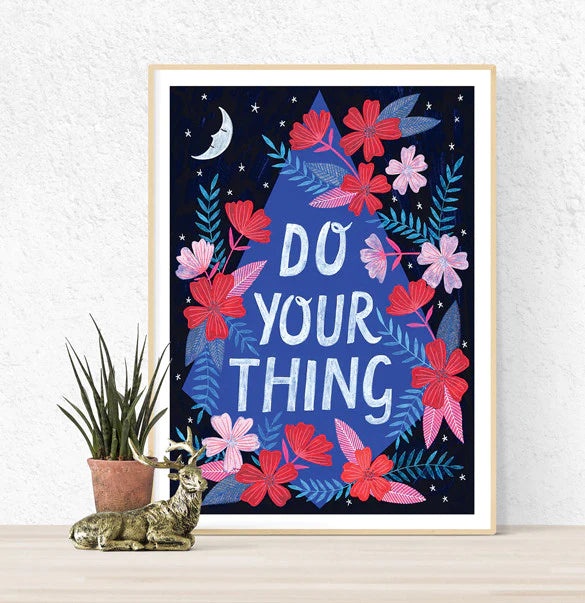 Do Your Thing Bonbi Forest Print