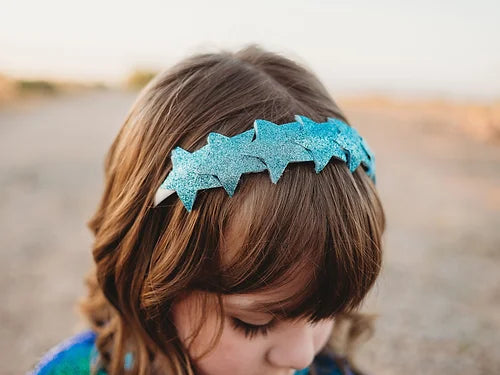 Turquoise Star Headband