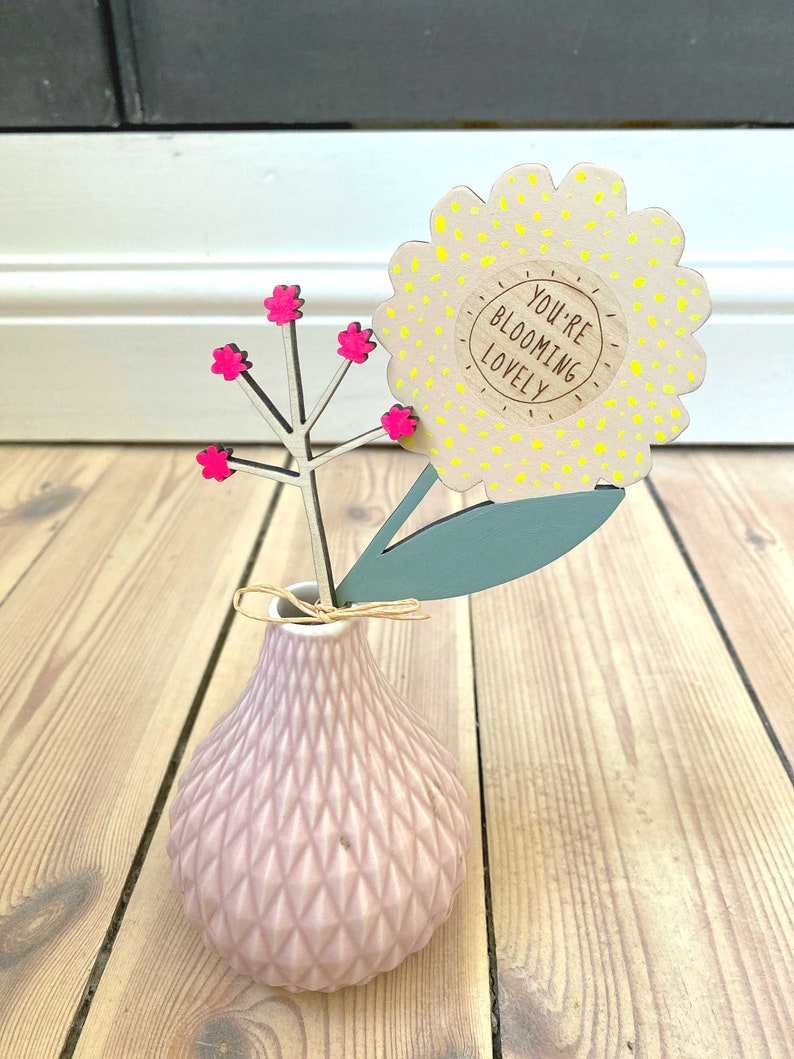 Blooming Lovely Neon Flowers Decoration