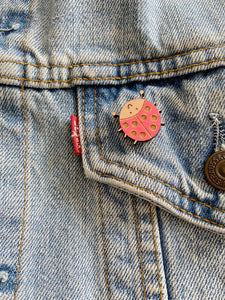 Ladybird Pin Badge