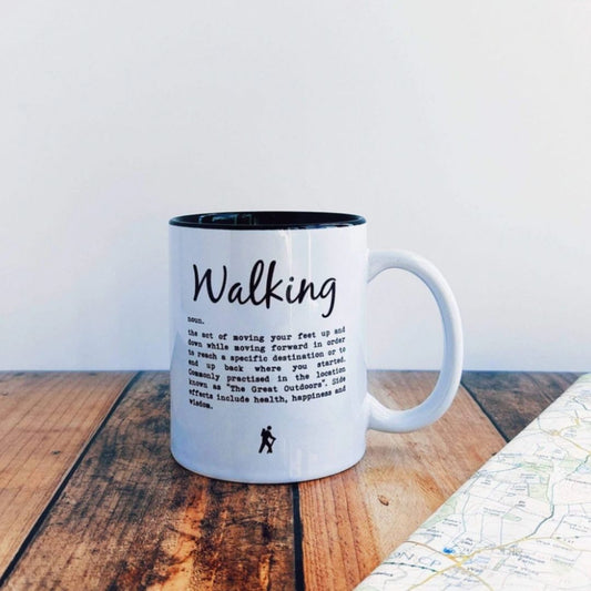 Walking Definition Mug