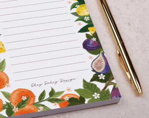 Fruit To Do List Notepad